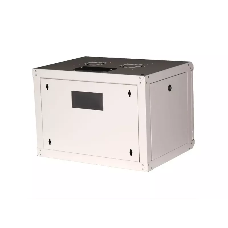 Sienas stiprināms skapis ROLINE Pro 7U 19 collu, 600x450 mm (PxD), pelēks, IP20, ar atslēgas slēdzeni
