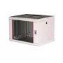 Sienas stiprināms skapis ROLINE Pro 7U 19 collu, 600x450 mm (PxD), pelēks, IP20, ar atslēgas slēdzeni