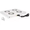 Ventilatoru bloks ROLINE 19 collu jumta ventilators 4 ventilatori Termostats pelēks