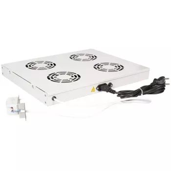 Ventilatoru bloks ROLINE 19 collu jumta ventilators 4 ventilatori Termostats pelēks