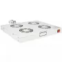Ventilatoru bloks ROLINE 19 collu jumta ventilators 4 ventilatori Termostats pelēks