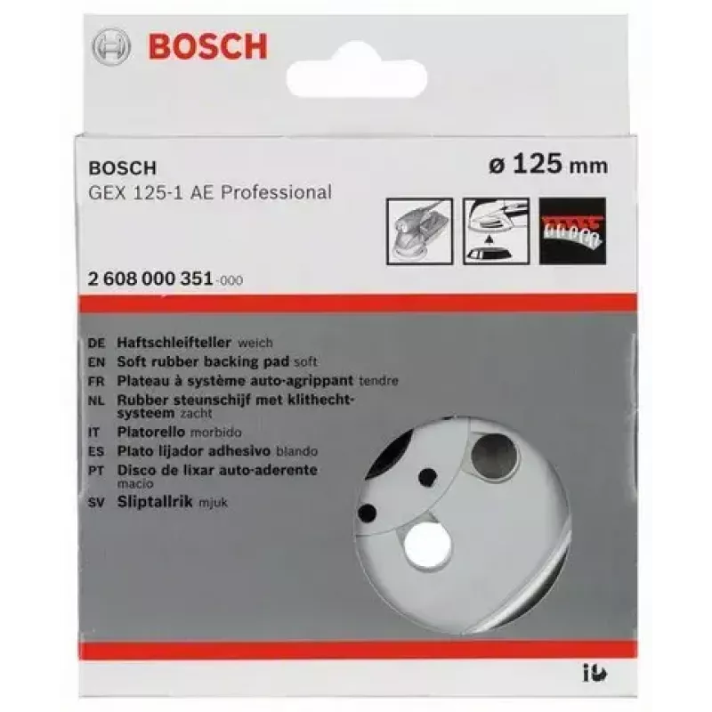 Slīpēšanas paliktnis Bosch 2 608 000 351 1 gab.