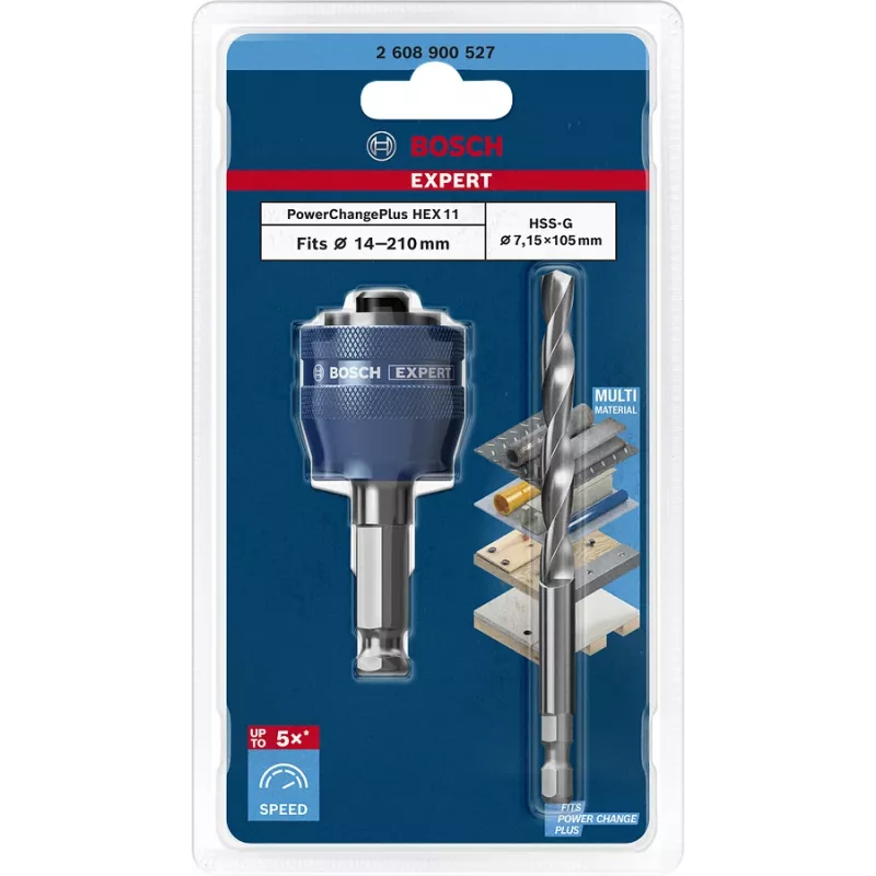 Bosch Expert 2 608 900 527 urbjpatronas adapteris cauruļzāģiem ar sešstūra kātu