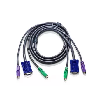 KVM kabelis ATEN AT-2L5002P/C 1,8 m PS/2