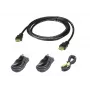 ATEN 2L-7D02UHX4 Secure KVM kabeļu komplekts 1,8 m HDMI USB Audio