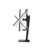 StarTech.com 2MC1S-MONITOR-STAND Crossbar galda statīvs diviem monitoriem 17–27 collas, VESA, plastmasa/alumīnijs/tērauds, melns