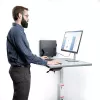 StarTech.com PC sienas stiprinājums, atbalsta galddatorus līdz 18 kg, bezinstrumentu regulēšana 50-200 mm, izturīgs plaukts/turētājs datora korpusam