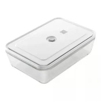 Universāls stikla uzglabāšanas trauks ZWILLING FRESH & SAVE Taisnstūra 2.85 L, mikroviļņu krāsnī drošs, noņemams vāks