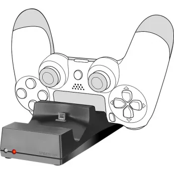 SPEEDLINK JAZZ Black USB PS4 kontrolieru lādētājs
