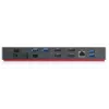 Lenovo 40AN0135EU dokstacija ar Thunderbolt 3 pieslēgumu, melna ar sarkanām detaļām