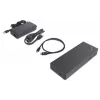 Lenovo 40AN0135EU dokstacija ar Thunderbolt 3 pieslēgumu, melna ar sarkanām detaļām