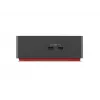 Lenovo 40B00300UK doku stacija / portu replicators Vadu Thunderbolt 4 Melns, Sarkans