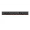 Lenovo 40B00300UK doku stacija / portu replicators Vadu Thunderbolt 4 Melns, Sarkans