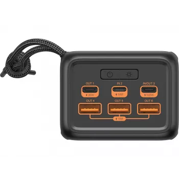 Pārnēsājams ārējais akumulators Sandberg USB-C PD 130W 50000mAh