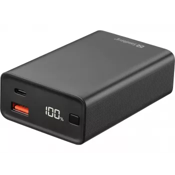 Pārnēsājams akumulators Sandberg Travel Powerbank 20000 PD65W, 20000 mAh