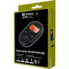 Sandberg 421-02 kabatas radio FM+AM Recharge, FM 76–108 MHz, AM 522–1710 kHz, 500 mAh akumulators, displejs, ar austiņām