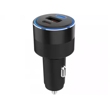 Auto lādētājs Sandberg 3in1 130W USB-C PD ātra uzlāde universāls
