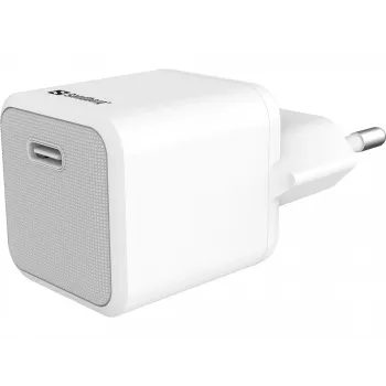 Sandberg AC lādētājs 20W USB-C + Lightning 1M ātrā uzlāde balts