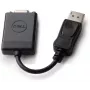 Video kabeļa adapteris DELL 492-11715 DisplayPort uz VGA Melns