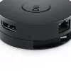 DELL DA300 USB-C 6-in-1 adapteris melns