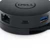 DELL DA300 USB-C 6-in-1 adapteris melns