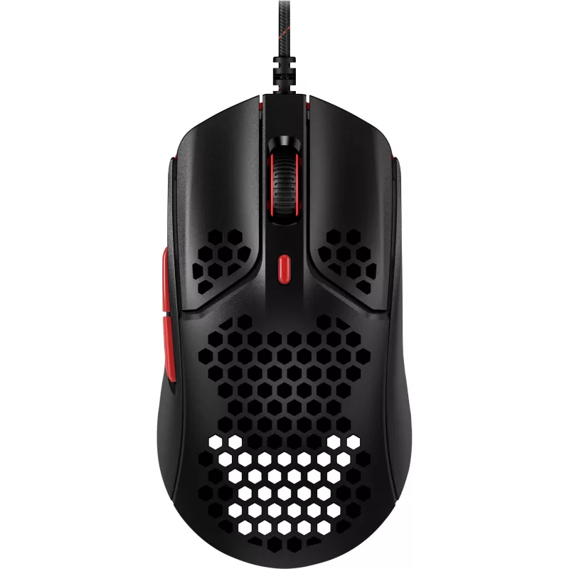 HyperX Pulsefire Haste - Gaming Pele (Melnā-Sarkanā)