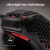 HyperX Pulsefire Haste - Gaming Pele (Melnā-Sarkanā)