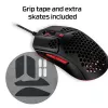 HyperX Pulsefire Haste - Gaming Pele (Melnā-Sarkanā)