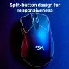 HyperX Pulsefire Dart - Bezvadu spēļu pele (Melna)