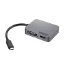 Lenovo 4X91A30366 USB-C ceļojuma dokstacija, pelēka