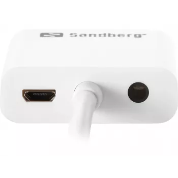 Pārveidotājs HDMI uz VGA+Audio Sandberg 508-77