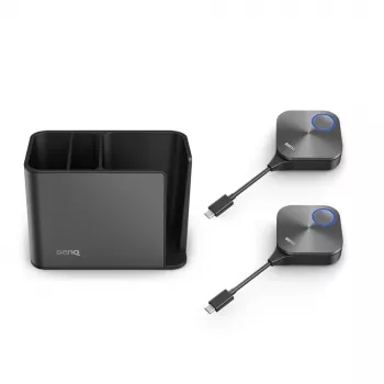 Bezvadu prezentāciju sistēma BenQ TZY61 Desktop, melna, ABS/Alumīnijs/PC korpuss, 67×67×23.2 mm