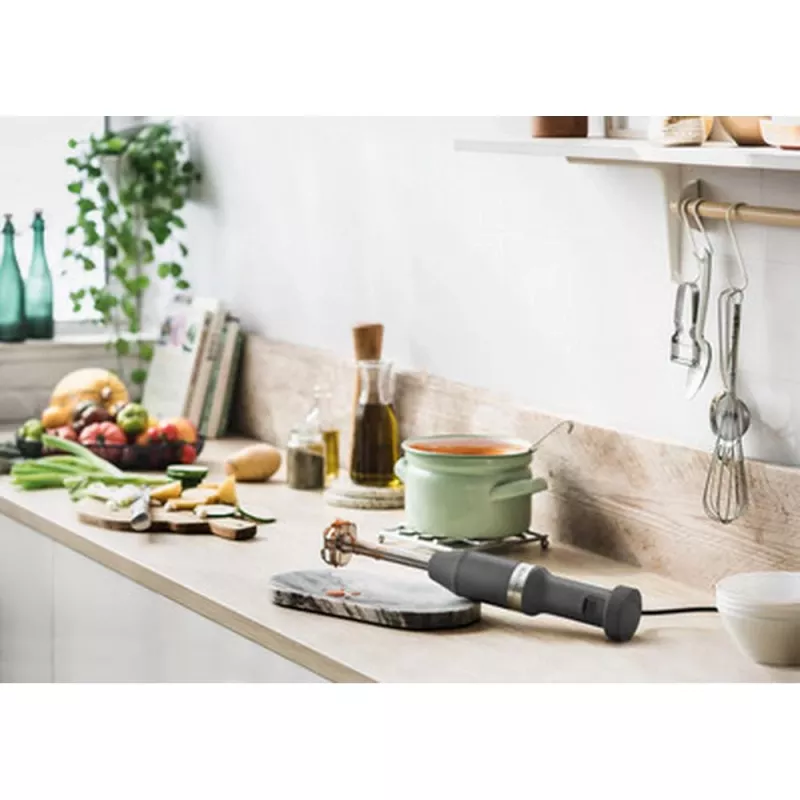 KitchenAid 5KHBV83EDG 1 L Rokas blenderis 180 W Pelēks