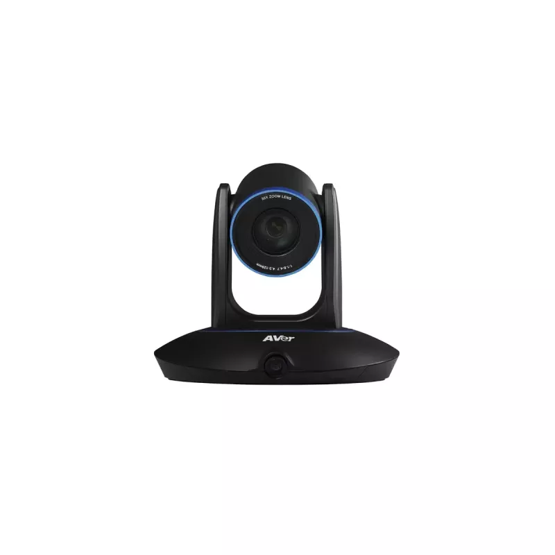 AVer PTC500S 2 MP PTZ kamera ar automātisko izsekošanu, melna