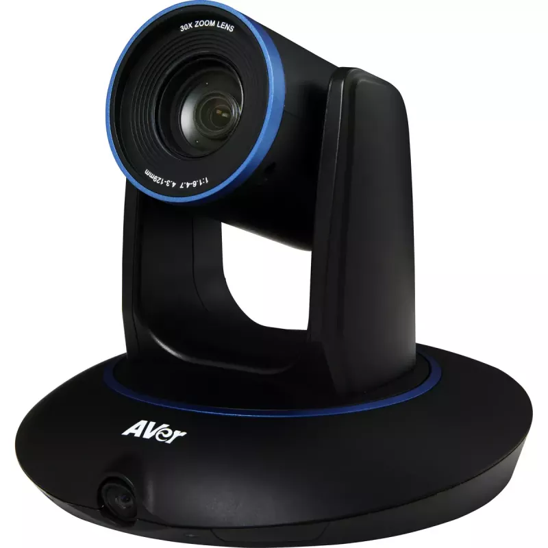 AVer PTC500S 2 MP PTZ kamera ar automātisko izsekošanu, melna