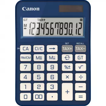Kalkulators Canon KS-125KB 12 cipari Akumulators Saules Zils