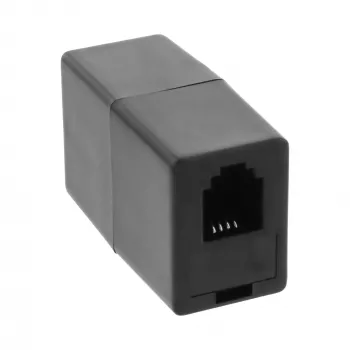 InLine Modular Coupling RJ10 4P4C sievišķais / sievišķais 69999E