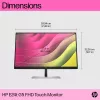 Monitors HP E24t G5 23.8 collu skārienjūtīgais Full HD LCD 1920x1080