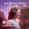 HyperX Cloud III Wireless - Bezvadu spēļu austiņas, Melna; Sarkana