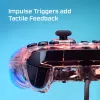 HyperX Clutch Gladiate - Vadu spēļu kontrolieris RGB - Xbox, Caurspīdīgs