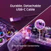 HyperX Clutch Gladiate - Vadu spēļu kontrolieris RGB - Xbox, Caurspīdīgs