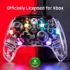 HyperX Clutch Gladiate - Vadu spēļu kontrolieris RGB - Xbox, Caurspīdīgs