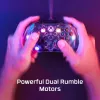 HyperX Clutch Gladiate - Vadu spēļu kontrolieris RGB - Xbox, Caurspīdīgs