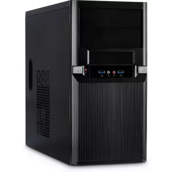 PC korpuss Inter-Tech TM-515 Micro Tower Melns