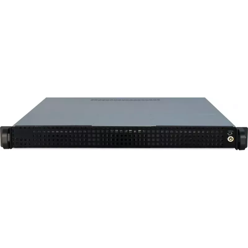 Servera korpuss Inter-Tech IPC 1U-10248 Melns Rack