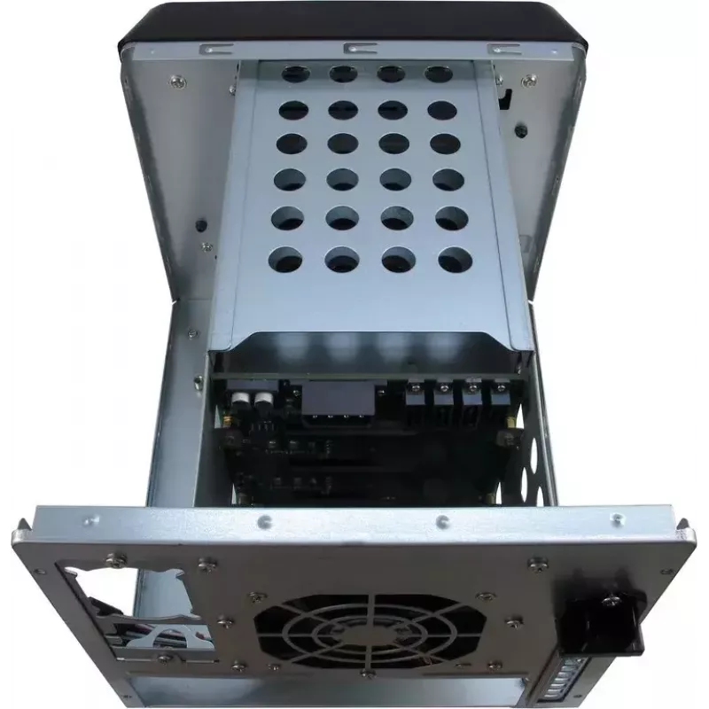 Servera korpuss Inter-Tech SC-4100 Rack Melns