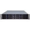 Servera korpuss Inter-Tech IPC 2U-2412 Rack Melns, Sudrabs