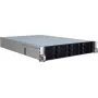 Servera korpuss Inter-Tech IPC 2U-2412 Rack Melns, Sudrabs