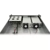 Servera korpuss Inter-Tech 2U-2504 Melns 480x527x89mm 60mm Ventilatori