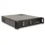 Servera korpuss Inter-Tech 2U-2504 Melns 480x527x89mm 60mm Ventilatori